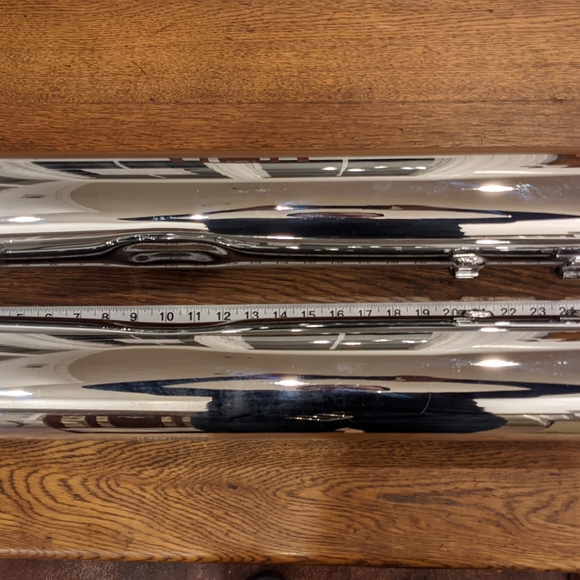 Harley Davidson slip on exhaust mufflers for touri - Picture 7 of 8